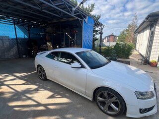 2009 Audi A5 I (8T), белый, 1250000 рублей, вид 3