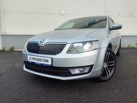 2013 Skoda Octavia III (A7), серебристый, 965000 рублей, вид 1
