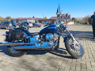 2003 Yamaha XVS400 Drag Star, синий, 350000 рублей, вид 1