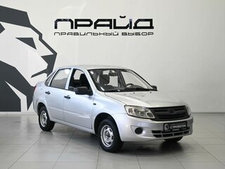 2013 Lada (ВАЗ) Granta I, серебристый, 389900 рублей, вид 5