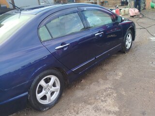 2009 Honda Civic Hybrid VIII Рестайлинг, синий, 735000 рублей, вид 2