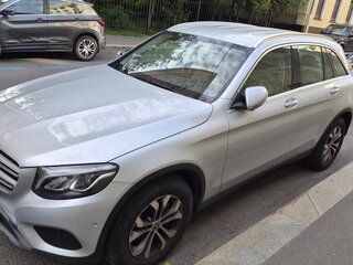 2018 Mercedes-Benz GLC 220 d I (X253), серебристый, 4200000 рублей, вид 1