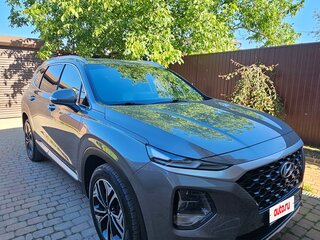 2018 Hyundai Santa Fe IV, серый, 3250000 рублей, вид 1