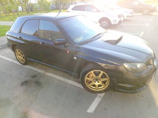 2006 Subaru Impreza WRX II Рестайлинг 2, чёрный, 530000 рублей, вид 2