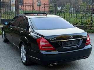 2008 Mercedes-Benz S-Класс 500 Long V (W221), чёрный, 1050000 рублей, вид 4