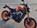 2014 Yamaha MT-09 (FZ-09), оранжевый, 500000 рублей