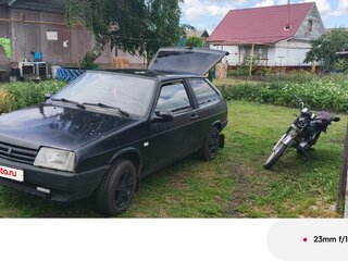 1995 Lada (ВАЗ) 2108, чёрный, 70000 рублей, вид 2