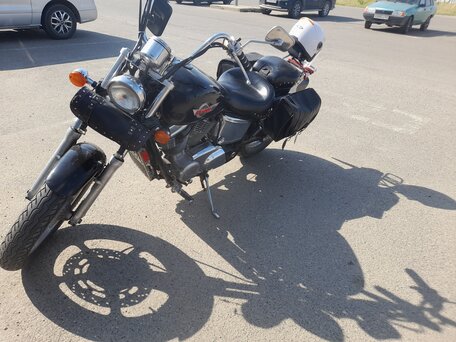 2000 Honda VT 1100, чёрный, 485000 рублей, вид 3