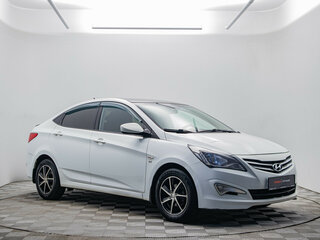 2016 Hyundai Solaris I Рестайлинг, белый, 798000 рублей, вид 3