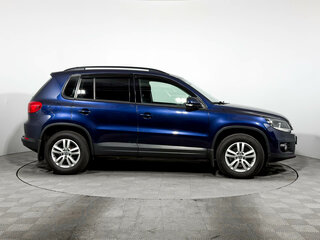 2014 Volkswagen Tiguan I Рестайлинг, синий, 1227000 рублей, вид 4