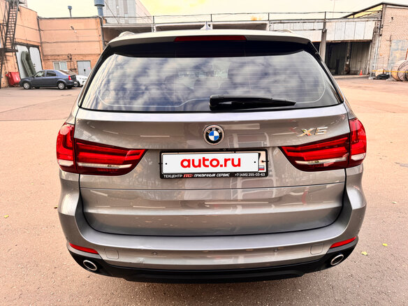 2014 BMW X5 25d III (F15), серый, 3200000 рублей - вид 4