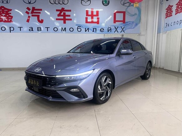 2023 Hyundai Elantra VII (CN7) Рестайлинг, фиолетовый, 1912113 рублей - вид 1