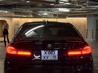 2022 BMW 5 серии 530i xDrive VII (G30/G31/G38) Рестайлинг, чёрный, 4200000 рублей, вид 5