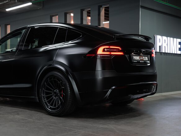 2023 Tesla Model X Plaid I Рестайлинг, чёрный - вид 7