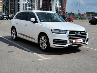2019 Audi Q7 II (4M), белый, 4800000 рублей, вид 2