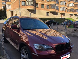 2008 BMW X6 35i 6-speed I (E71), пурпурный, 1300000 рублей, вид 1