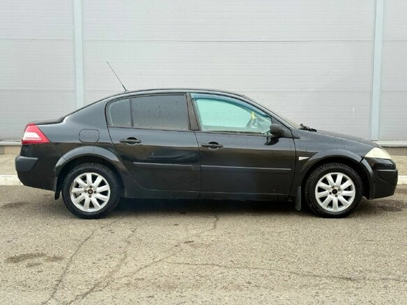 2007 Renault Megane II Рестайлинг, чёрный - вид 6
