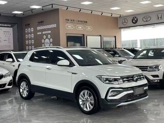 2022 Volkswagen T-Cross I, белый, 1433605 рублей, вид 3