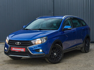 2020 Lada (ВАЗ) Vesta SW Cross I, синий, 1180000 рублей, вид 1