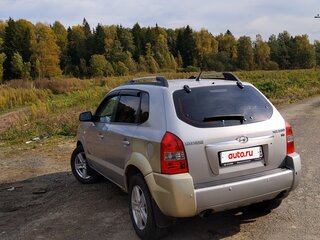2004 Hyundai Tucson I, серебристый, 410000 рублей, вид 4