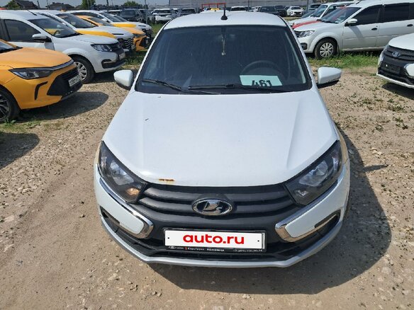 2024 Lada (ВАЗ) Granta I Рестайлинг, белый, 633000 рублей - вид 1