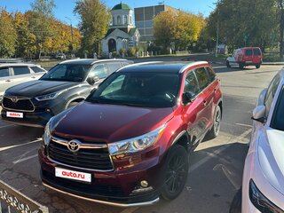 2014 Toyota Highlander III (XU50), красный, 2850000 рублей, вид 5