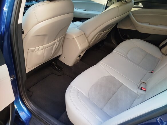 2017 Hyundai Sonata VII (LF), синий, 1500000 рублей - вид 10