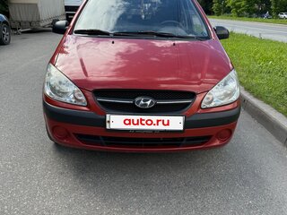 2010 Hyundai Getz I Рестайлинг, красный, 520000 рублей, вид 1