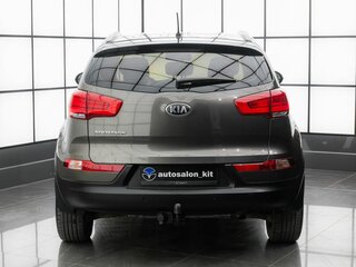 2014 Kia Sportage III Рестайлинг, серебристый, 1290000 рублей, вид 3