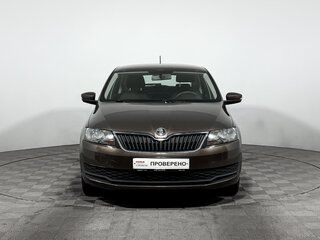 2018 Skoda Rapid I Рестайлинг, коричневый, 1068000 рублей, вид 2