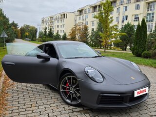 2019 Porsche 911 Carrera 4S VIII (992), серый, 13000000 рублей, вид 3