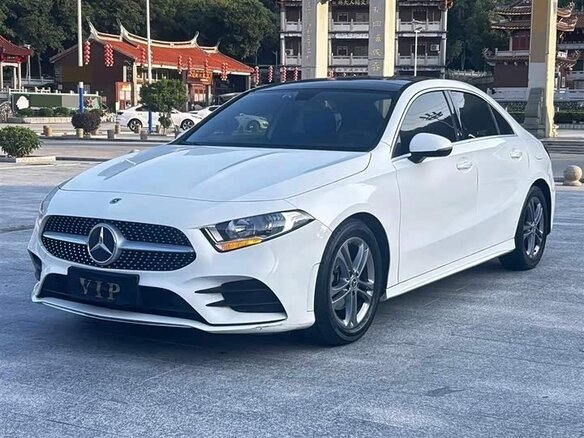 2022 Mercedes-Benz A-Класс 180 Long IV (W177) Рестайлинг, белый - вид 5