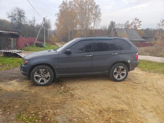 2004 BMW X5 3.0i I (E53) Рестайлинг, серый, 570000 рублей, вид 4