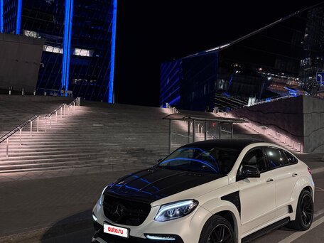 2015 Mercedes-Benz GLE Coupe AMG 63 AMG I (C292), белый, 4595000 рублей, вид 1