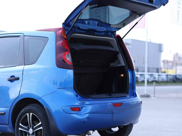 2010 Nissan Note I Рестайлинг, синий, 464006 рублей - вид 17