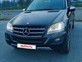 2009 Mercedes-Benz M-Класс 350 II (W164) Рестайлинг, чёрный, 1350000 рублей - вид 1