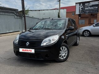 2012 Renault Sandero I, чёрный, 710000 рублей, вид 2