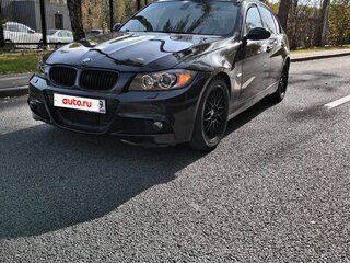 2006 BMW 3 серии 320i V (E90/E91/E92/E93), чёрный, 900000 рублей, вид 1