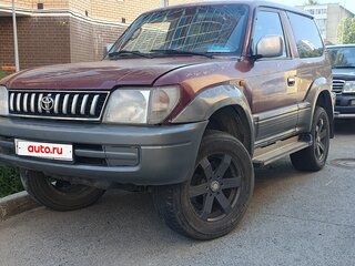1997 Toyota Land Cruiser Prado 90 Series, красный, 990000 рублей, вид 1