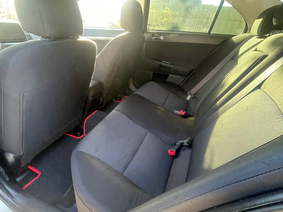 2007 Mitsubishi Lancer X, бежевый - вид 12