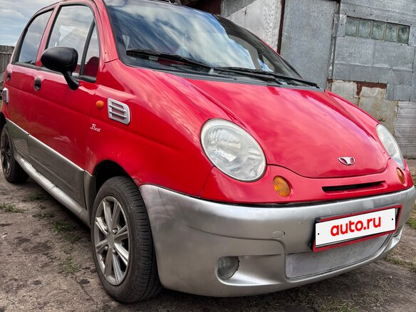 2010 Daewoo Matiz Best I Рестайлинг, красный, 220000 рублей - вид 1
