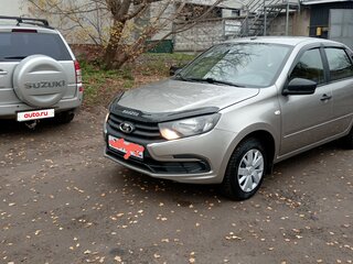 2021 Lada (ВАЗ) Granta I Рестайлинг, серый, 600000 рублей, вид 1