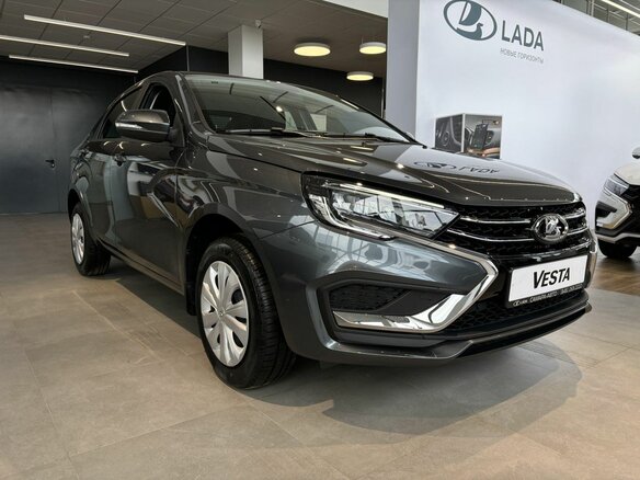 2026 Lada (ВАЗ) Vesta I Рестайлинг (NG), серый - вид 2