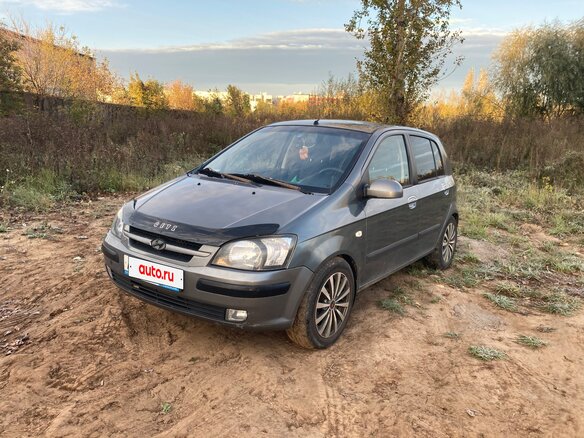 2004 Hyundai Getz I, серый, 290000 рублей
