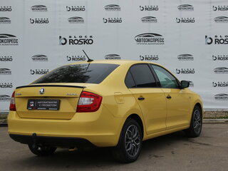 2017 Skoda Rapid I, жёлтый, 999000 рублей, вид 5