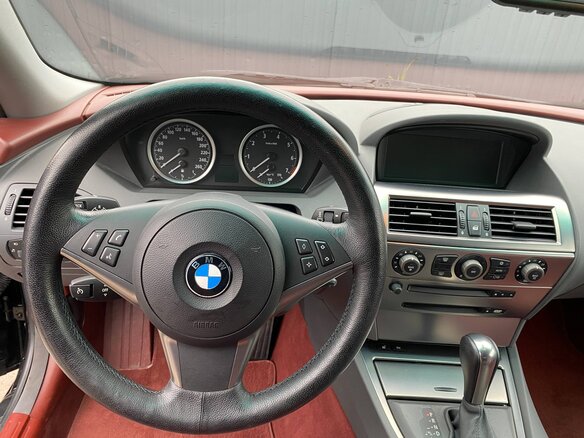 2004 BMW 6 серии 645i II (E63/E64), чёрный, 1800000 рублей - вид 14