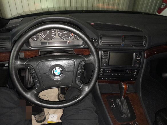 2001 BMW 7 серии 740Li III (E38) Рестайлинг, чёрный - вид 7