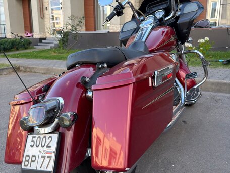 2008 Harley-Davidson Road Glide, красный, 850000 рублей, вид 5