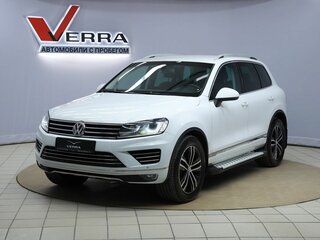 2015 Volkswagen Touareg II Рестайлинг, белый, 2100000 рублей, вид 1