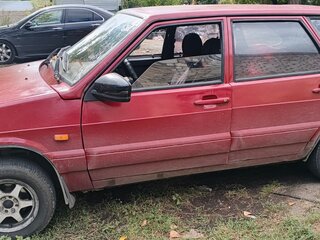 1994 Lada (ВАЗ) 21096, красный, 100000 рублей, вид 3